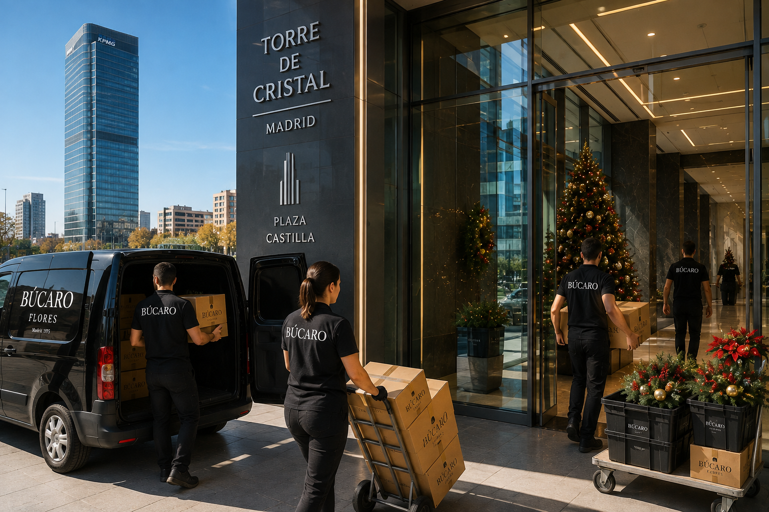 navidad en las torres de madrid